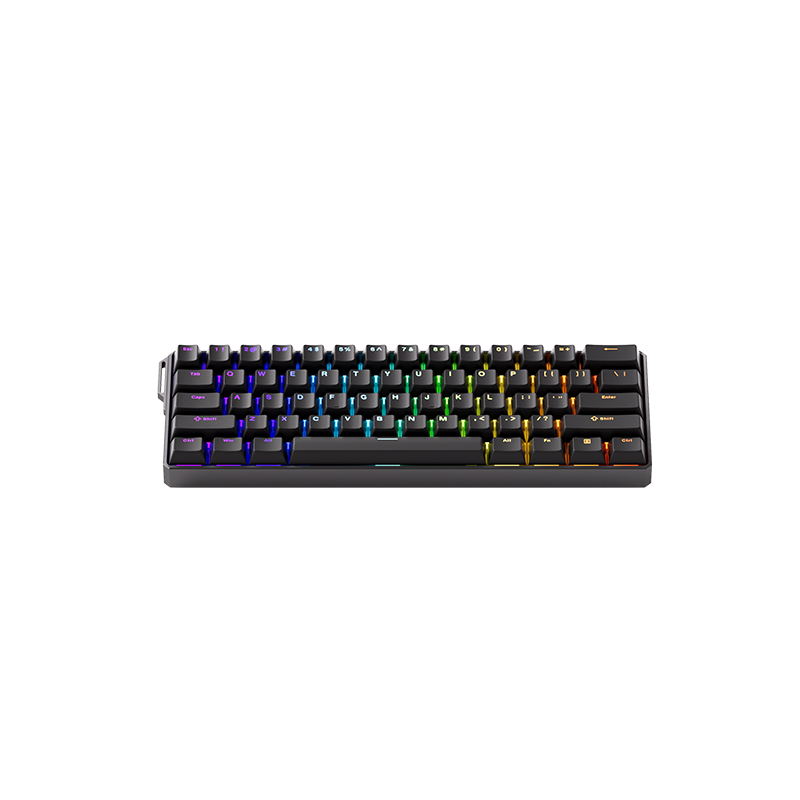 Monsgeek FUN60 Ultra TMR Black Glare Magnetic Switch Wireless Keyboard