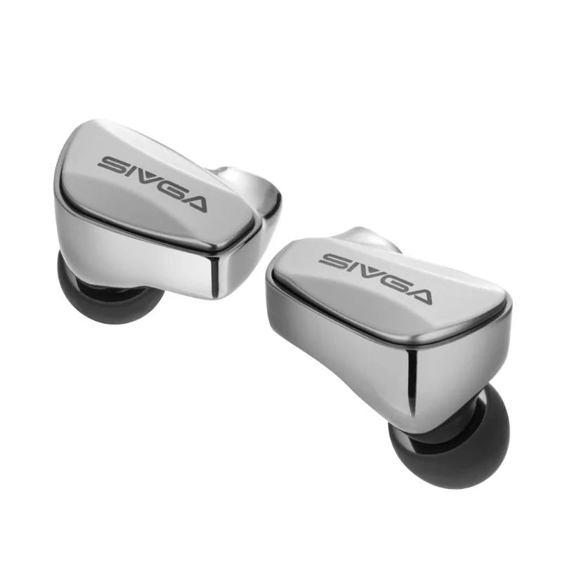 Sivga SM100 Dual-Chamber Dynamic Driver Wired Earphones