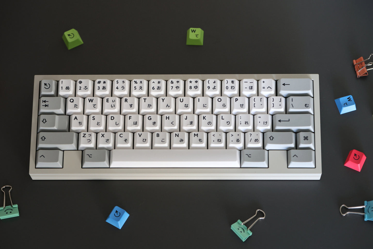 Kbdfans PBTfans Modern Japanese Desko Keycaps
