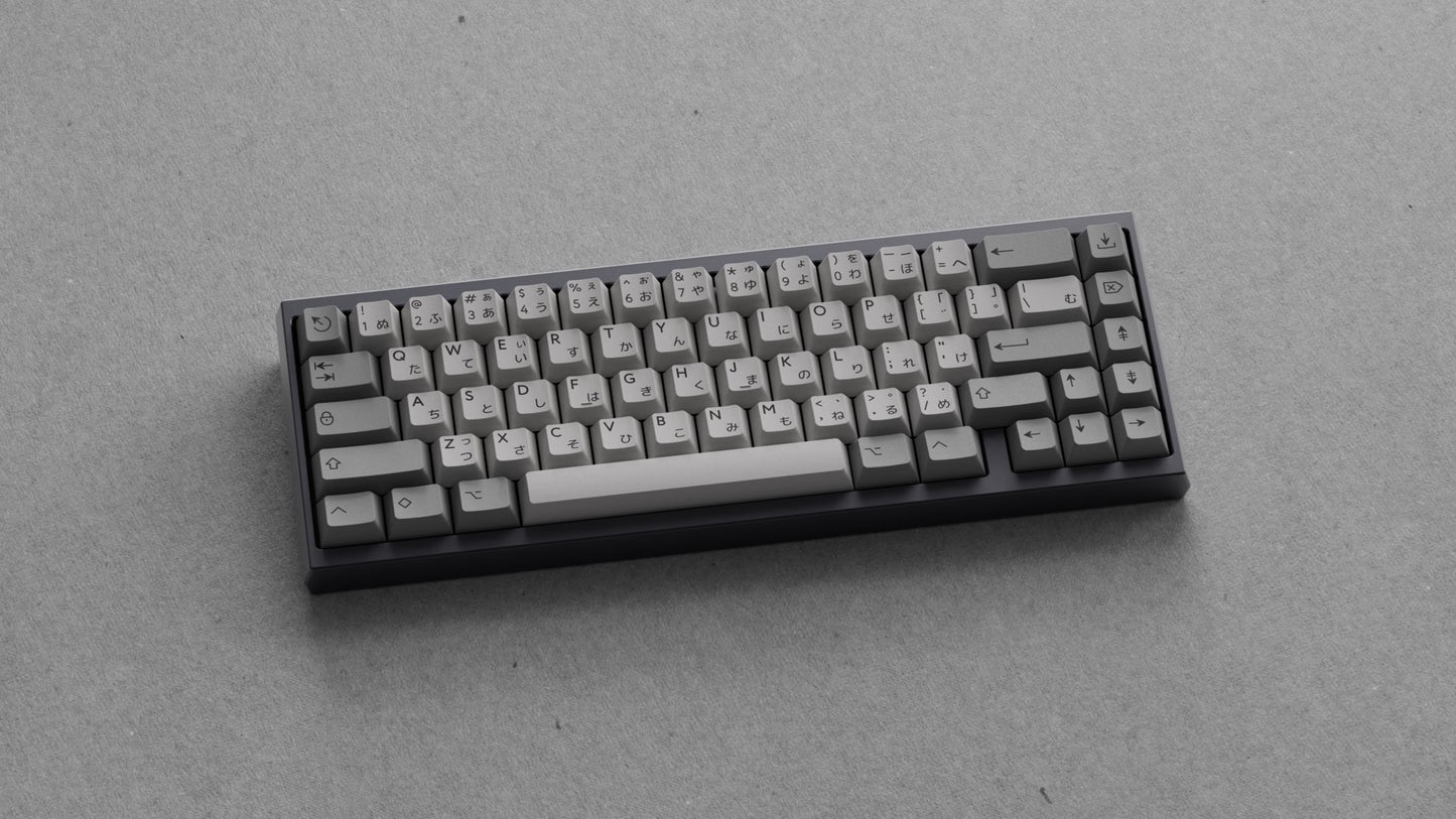 Kbdfans PBTfans Modern Japanese Desko Keycaps