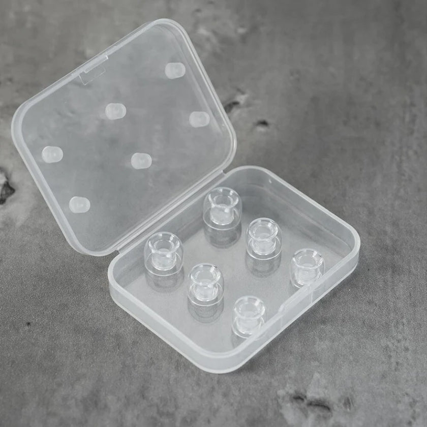 Divinus Prism Wide Bore LSR Eartips (3pairs/MS+M+L)