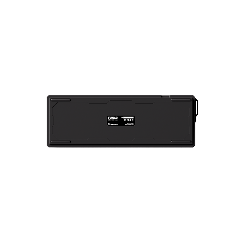 Monsgeek FUN60 Ultra TMR Black Glare Magnetic Switch Wireless Keyboard