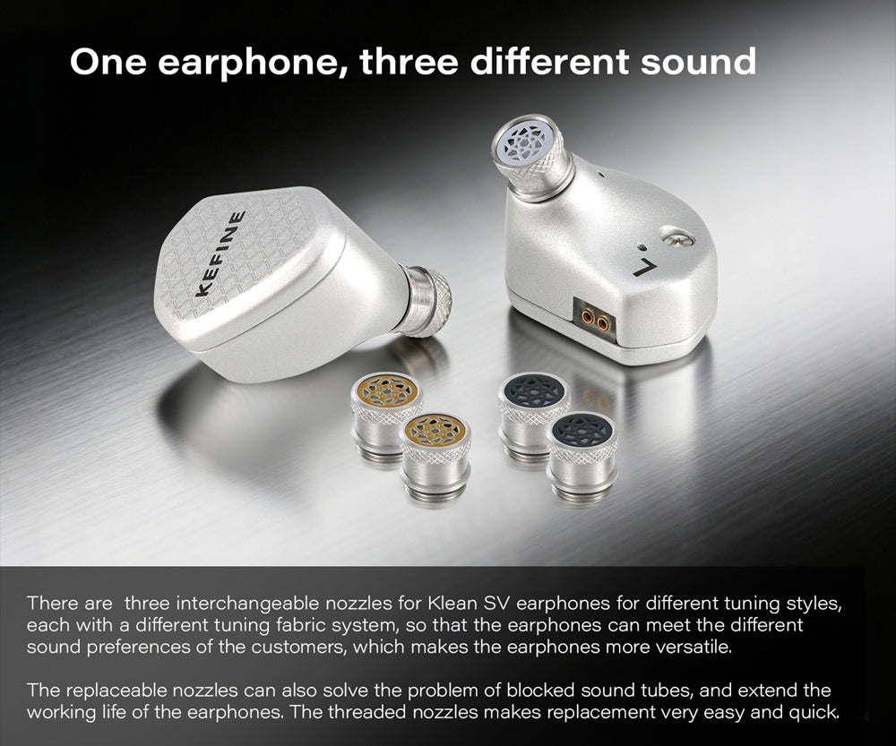 Kefine Klean SV 10mm Dynamic Driver In-Ear Earphone