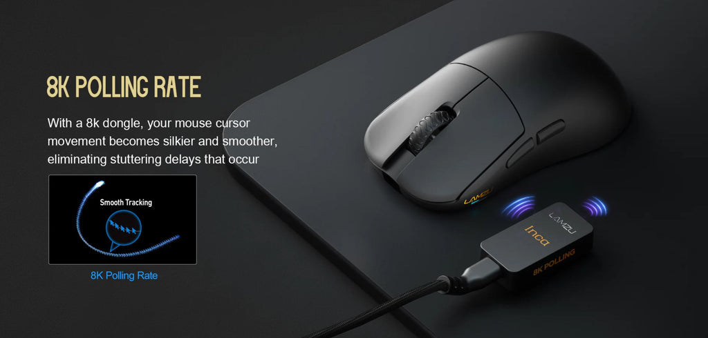 Lamzu Inca 8K Wireless Gaming Mouse