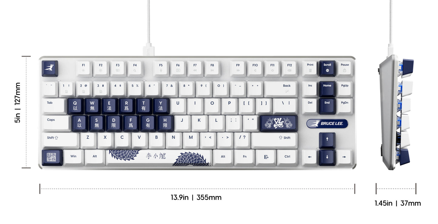 Pulsar [Bruce Lee 85th Edition] PCMK 3 HE Gaming Keyboard - ANSI