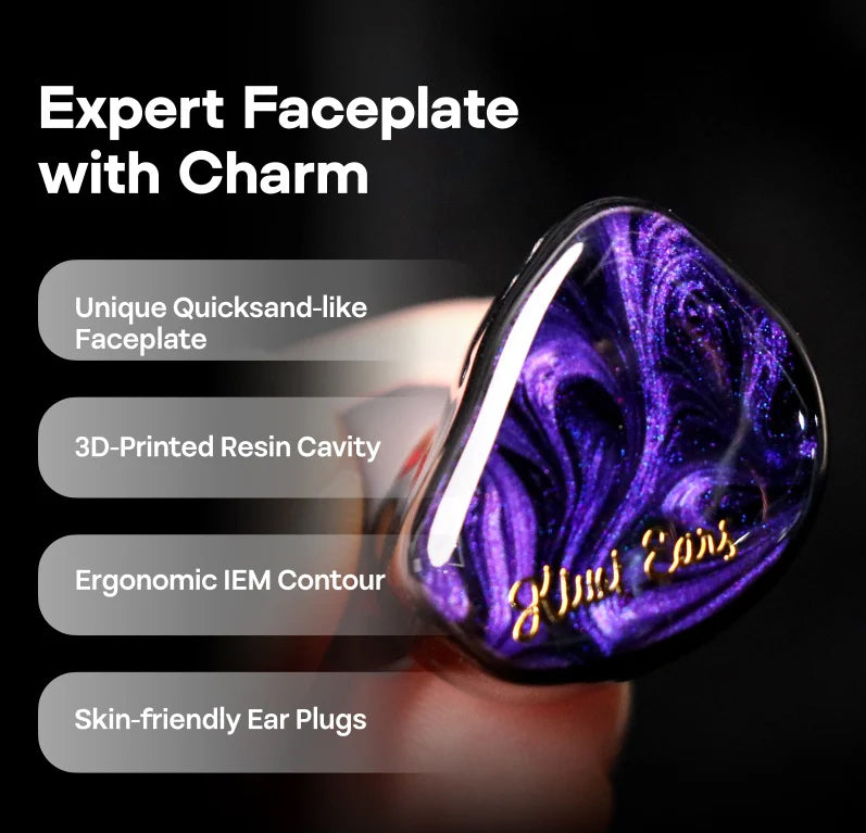 Kiwi Ears Cadenza 10mm Beryllium Dynamic Driver IEM