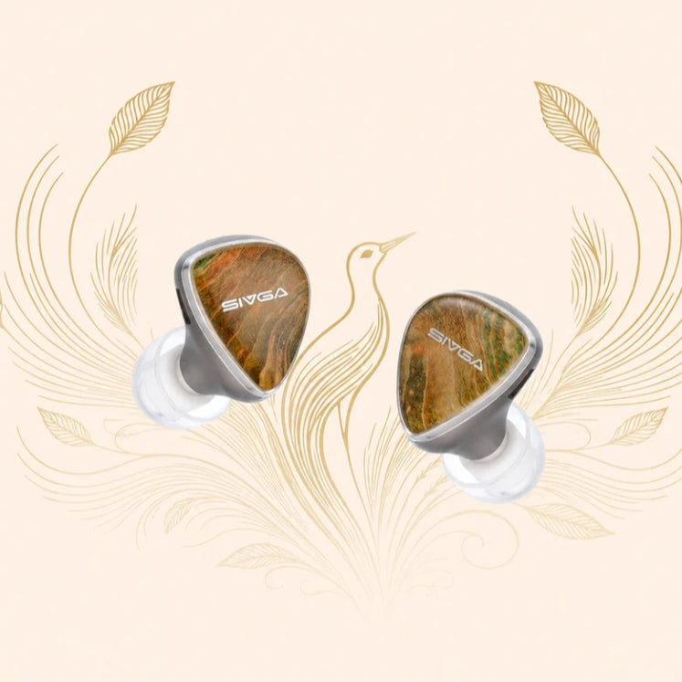 SIVGA Lyrebird 1DD + 1BA + 1 Micro Planar + 1 Piezoelectric Quad-Brid IEMs