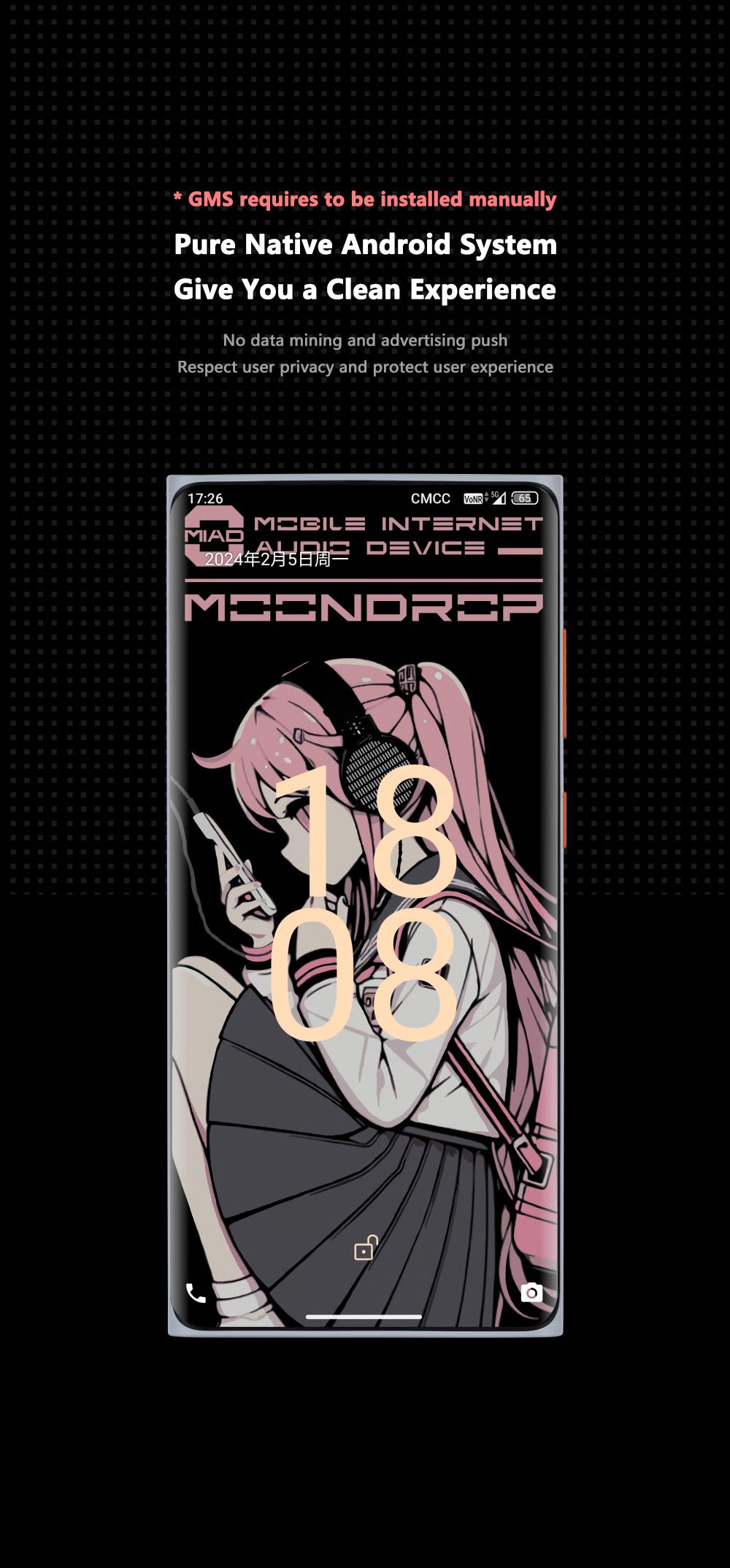 MOONDROP MIAD01 5G Mobile Smartphone HiFi Audio Device