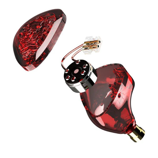 TANGZU WANER SG 2 Red Lion Edition 10mm PET Single Dynamic In-Ear Earphones
