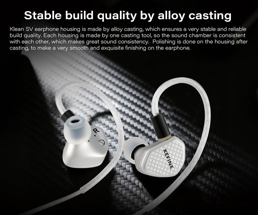 Kefine Klean SV 10mm Dynamic Driver In-Ear Earphone