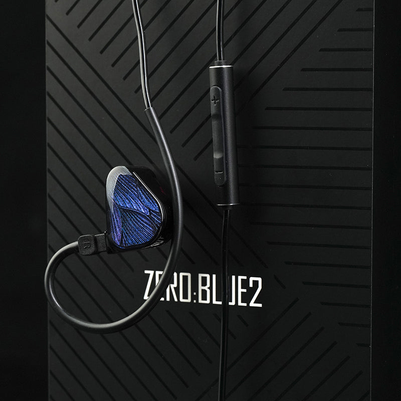 Truthear x Crinacle Zero:BLUE2 Dual Dynamic Drivers In-ear Headphone w/ Mic
