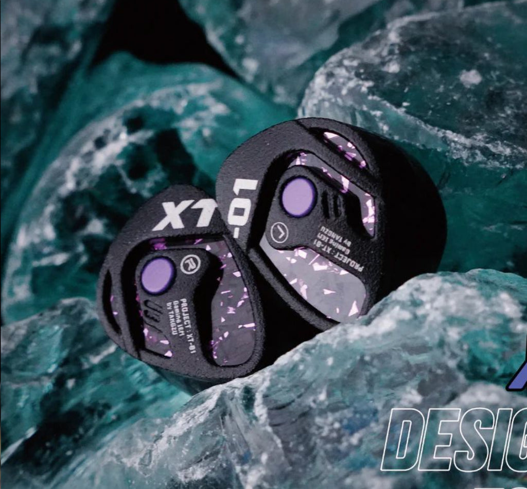 Tangzu Xue Tao 10mm Single Dynamic Driver Glass Diaphragm Unit Gaming In-Ear Monitor