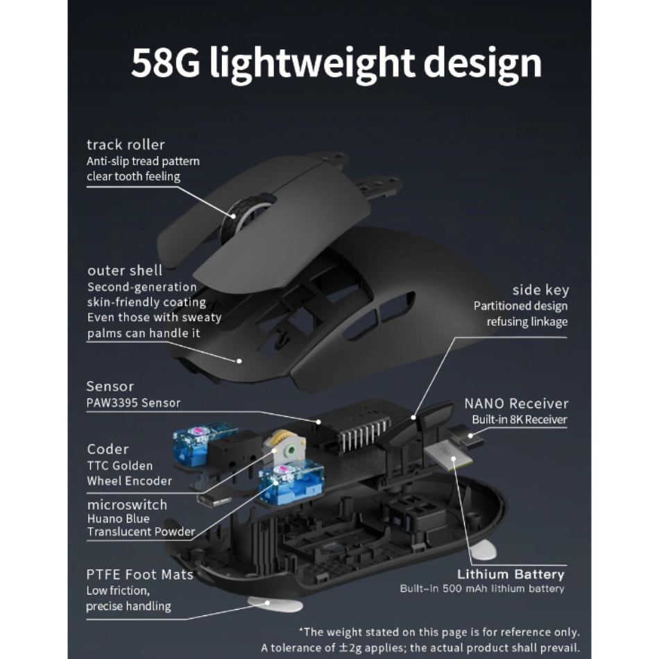 Darmoshark M3 V2 Wireless Gaming Mouse