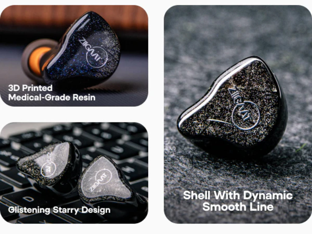 ZiiGaat Lush Studio 1DD+4BA Hybrid IEM