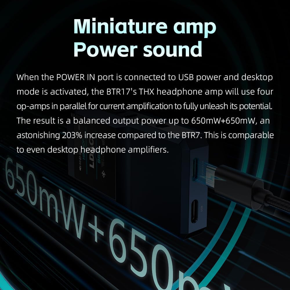 FiiO BTR17 Portable Bluetooth DAC & Headphone Amp