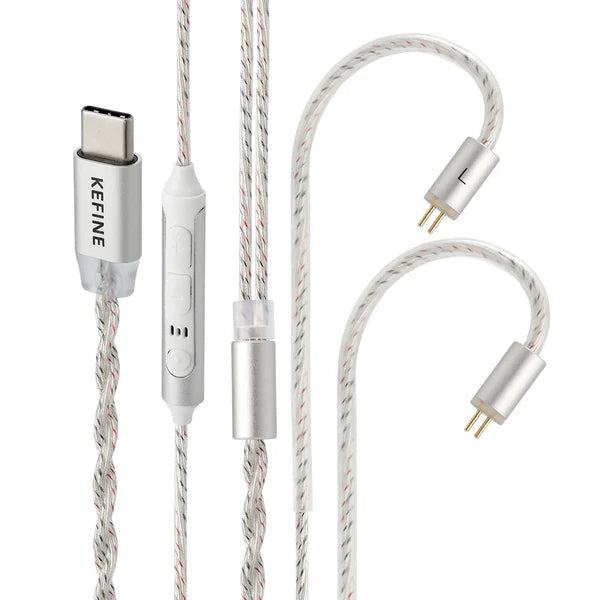 KEFINE Loric PU + Titanium Composite Diaphragm In-Ear Monitor (with MIC)