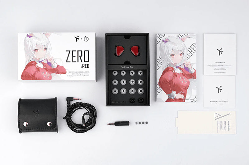 Truthear x Crinacle ZERO: RED Dual Dynamic Drivers In-Ear Headphone