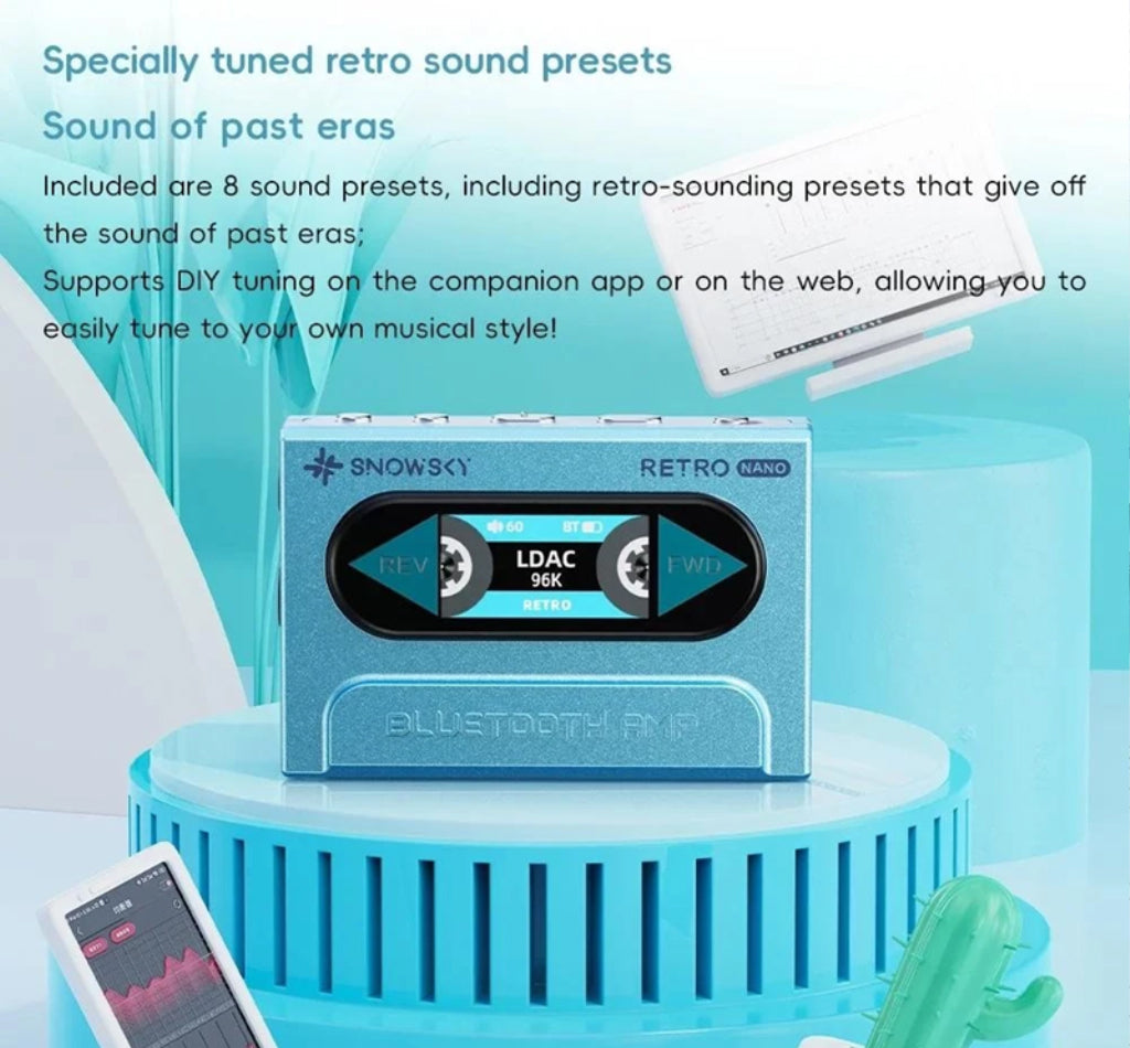 FiiO Snowsky Retro Nano Bluetooth DAC and Headphone Amplifier