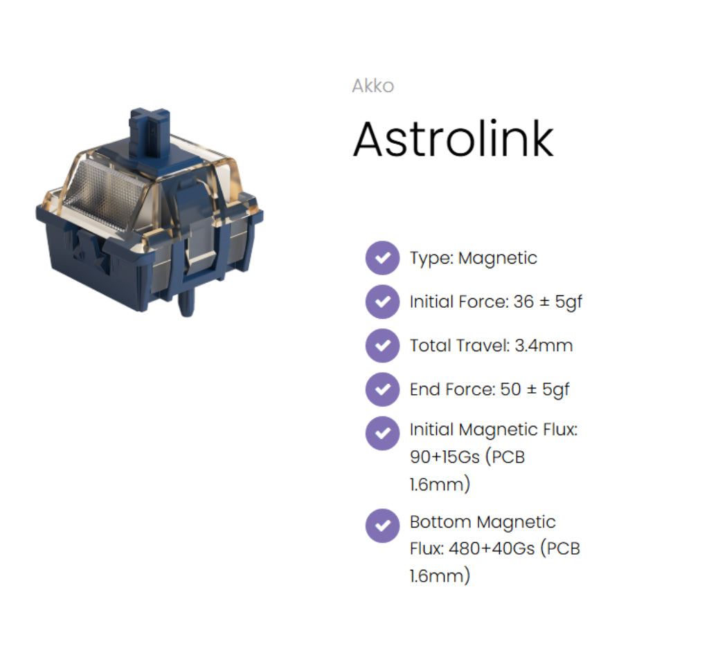 Akko Astrolink Magnetic Switch