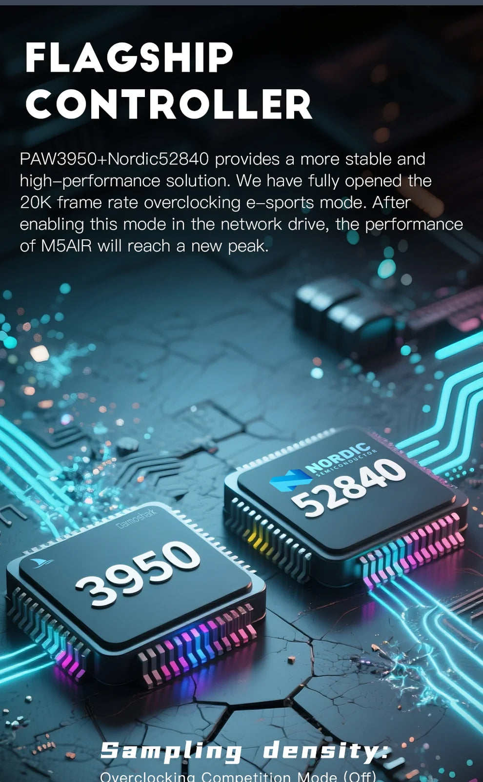 Darmoshark M5 Air Wireless Gaming Mouse