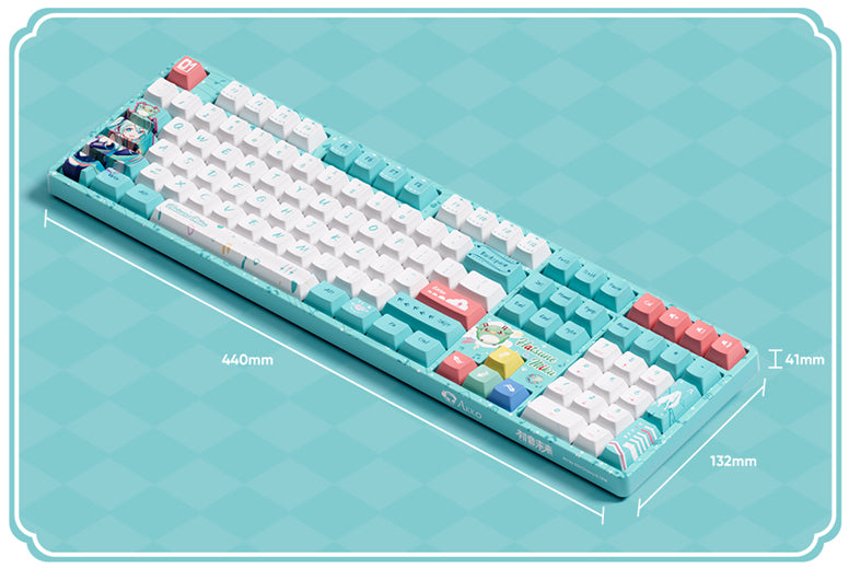 Akko x Hatsune Miku 5108b Plus Limited Edition [Piano PRO V3 Switch]