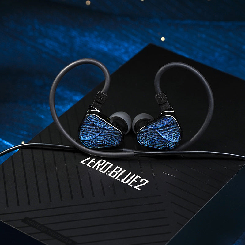 Truthear x Crinacle Zero:BLUE2 Dual Dynamic Drivers In-ear Headphone w/ Mic