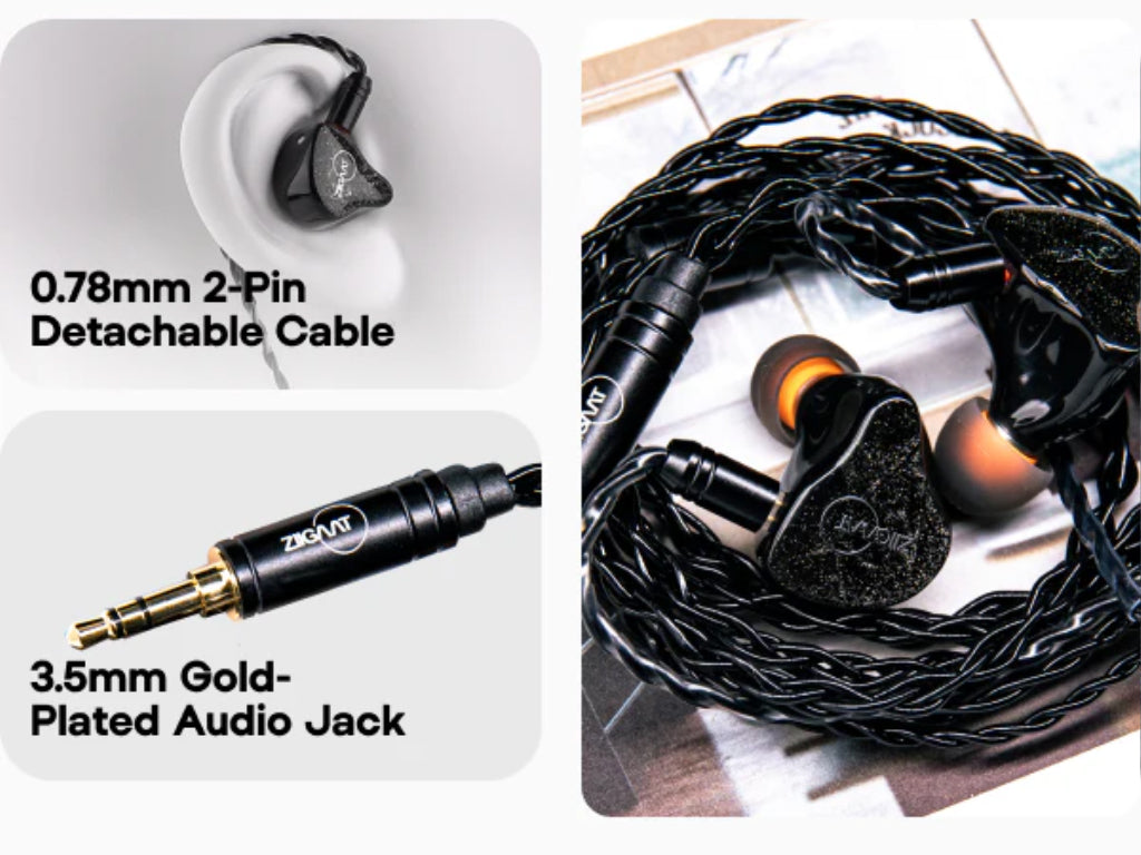 ZiiGaat Lush Studio 1DD+4BA Hybrid IEM