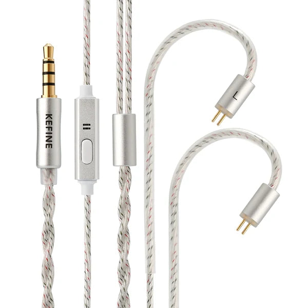 KEFINE Loric PU + Titanium Composite Diaphragm In-Ear Monitor (with MIC)