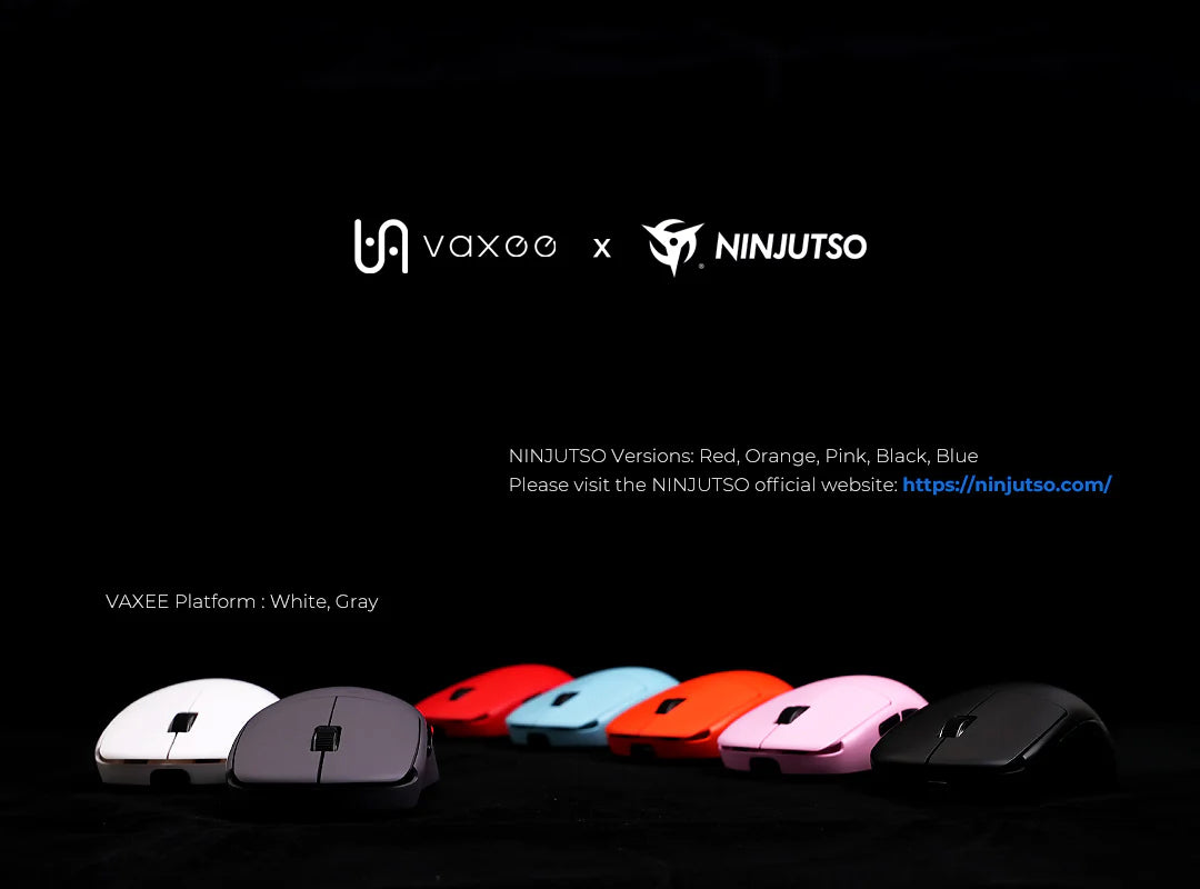 Ninjutso x Vaxee Sora 4K Superlight Wireless Gaming Mouse