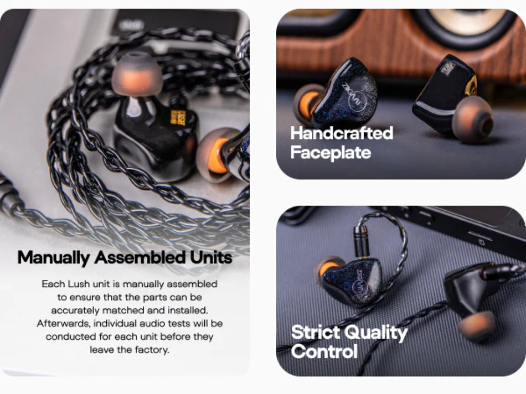 ZiiGaat Lush Studio 1DD+4BA Hybrid IEM