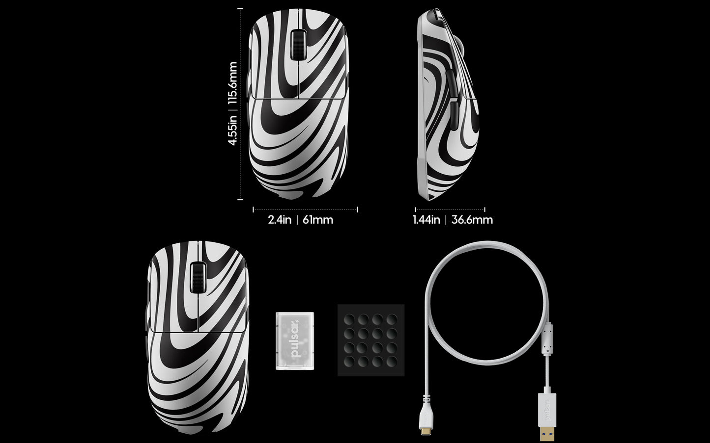 Pulsar [Boardzy Edition] X2 CrazyLight Gaming Mouse