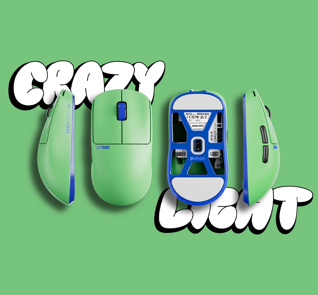 Pulsar [CrazyLight] X2CL Wireless Gaming Mouse [Mini]