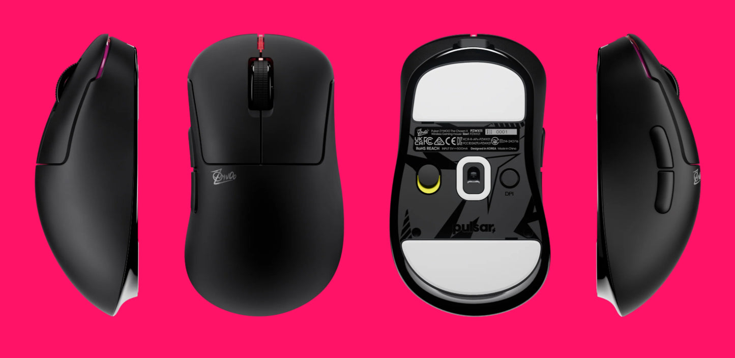 Pulsar ZywOo The Chosen Wireless Gaming Mouse Medium