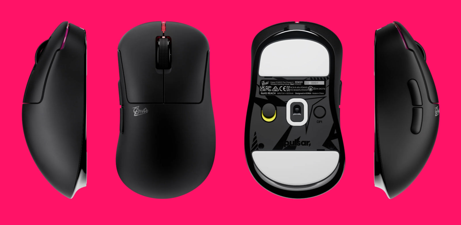 Pulsar zywoo the chosen mouse　mini black ZywOo The Chosen Mouse - Mini – Pulsar Gaming Gears Japan