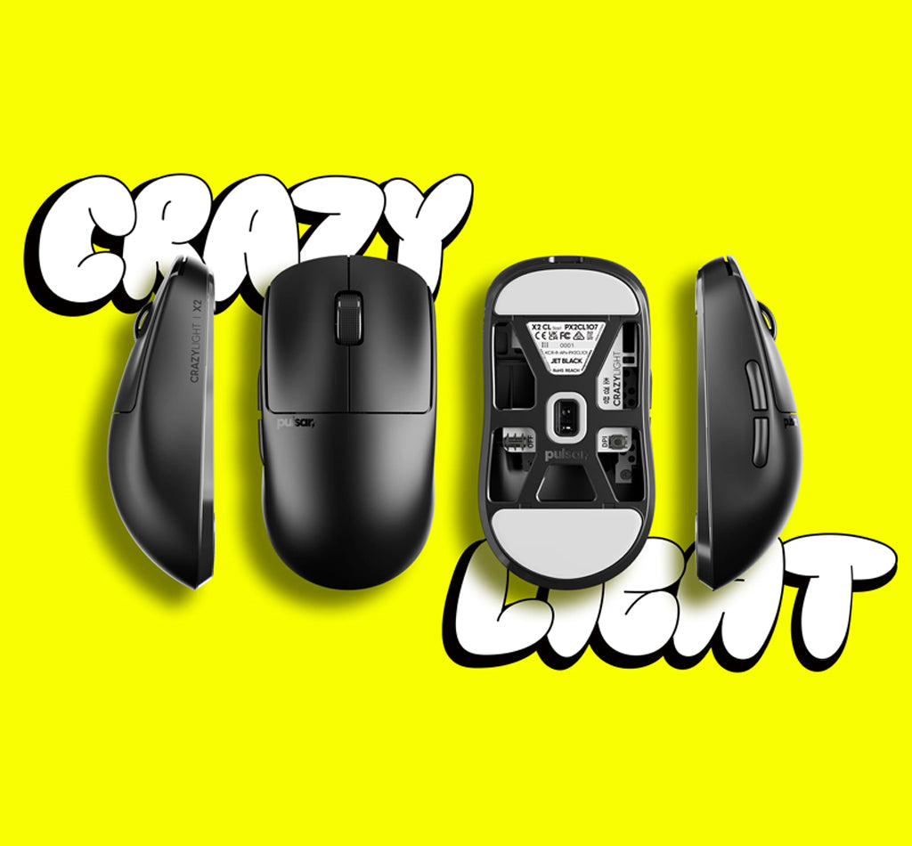 Pulsar [CrazyLight] X2CL Wireless Gaming Mouse [Mini]