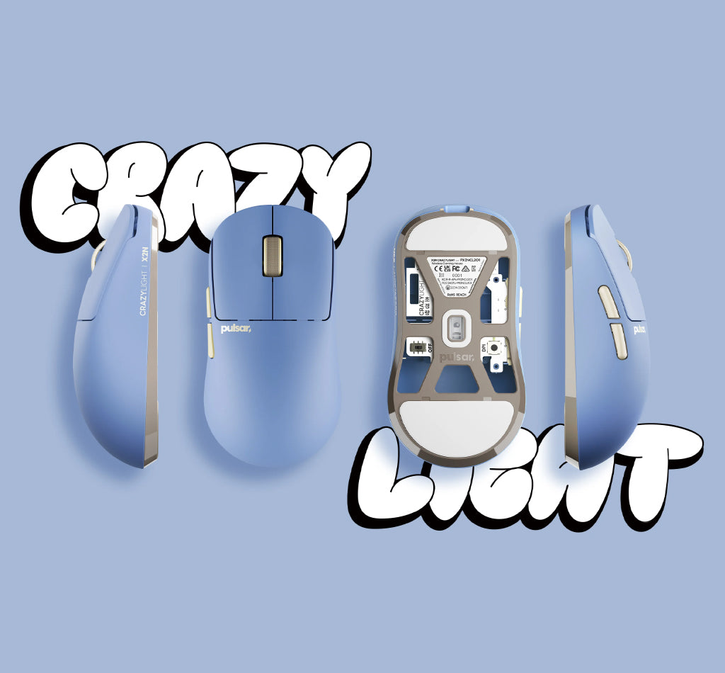 Pulsar X2N CrazyLight Medium Wireless Gaming Mouse