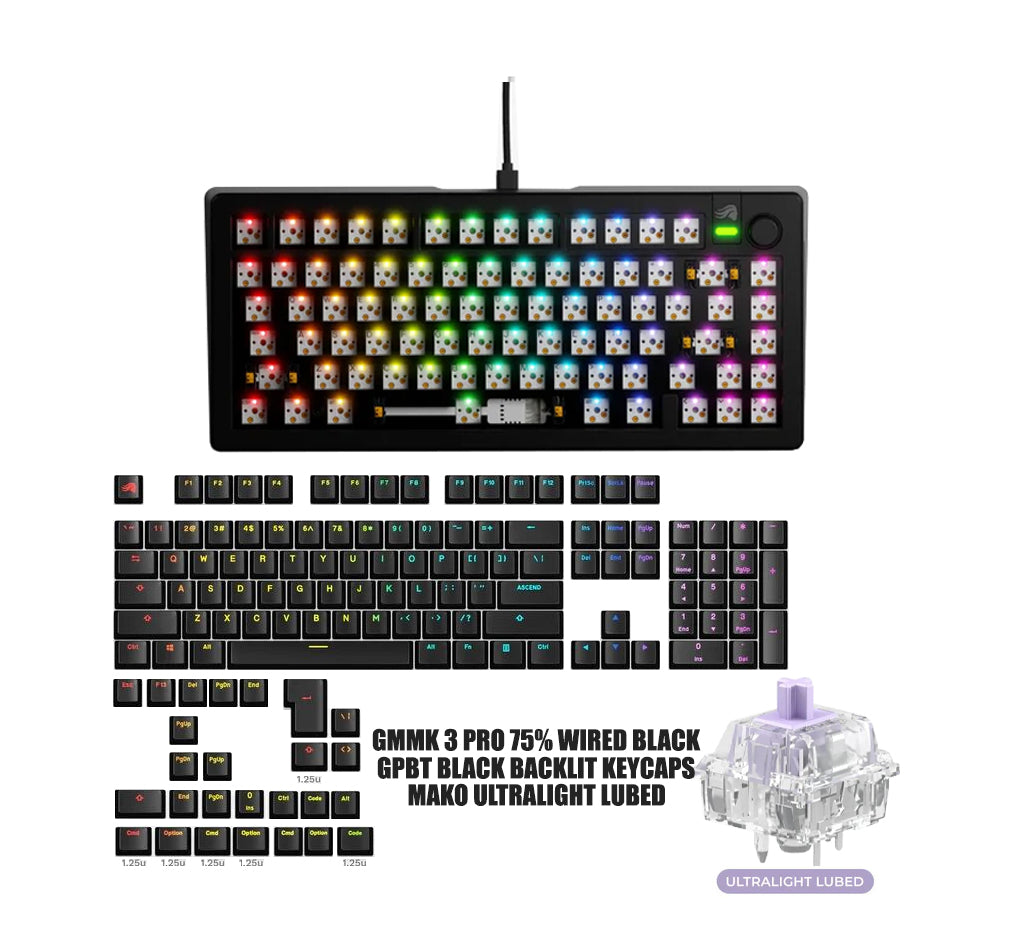 Glorious GMMK 3 PRO PRE-BUILT KEYBOARD