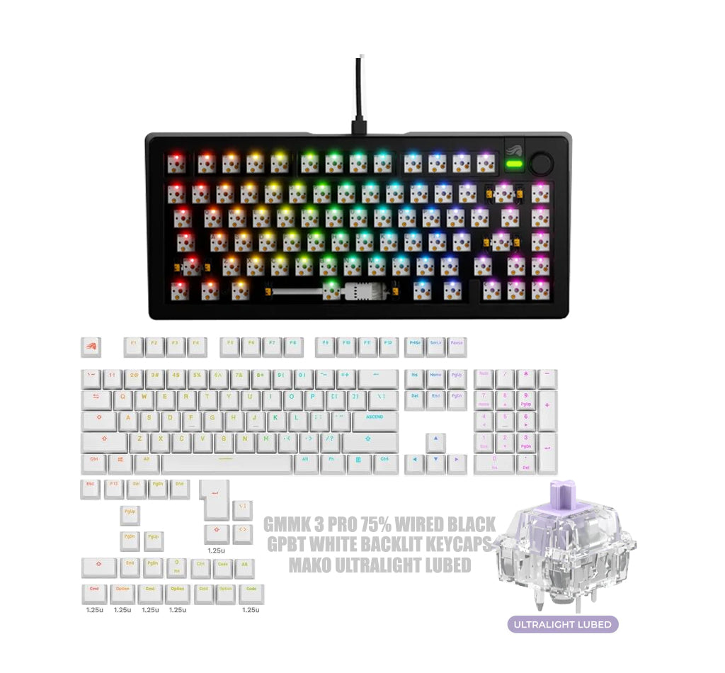 Glorious GMMK 3 PRO PRE-BUILT KEYBOARD