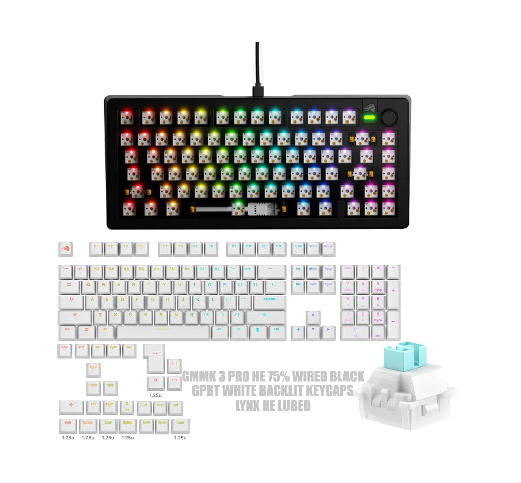 Glorious GMMK 3 PRO HE PRE-BUILT KEYBOARD
