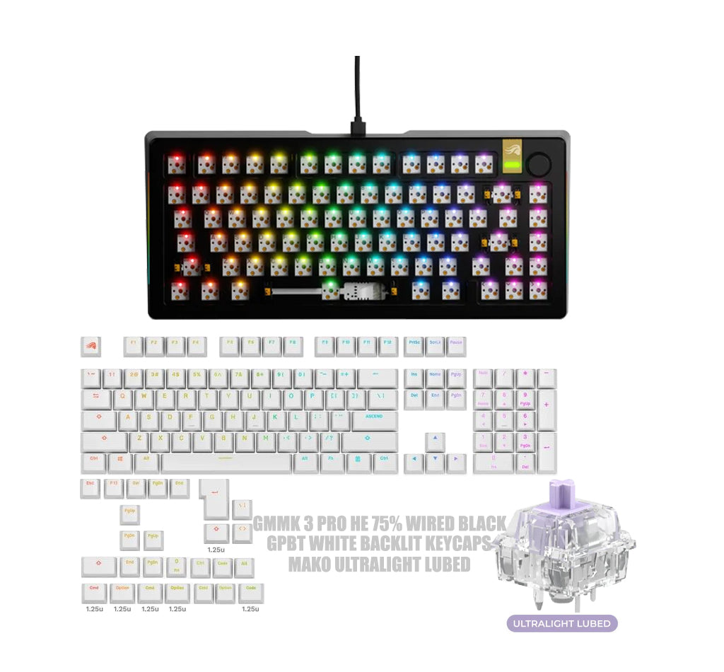Glorious GMMK 3 PRO HE PRE-BUILT KEYBOARD