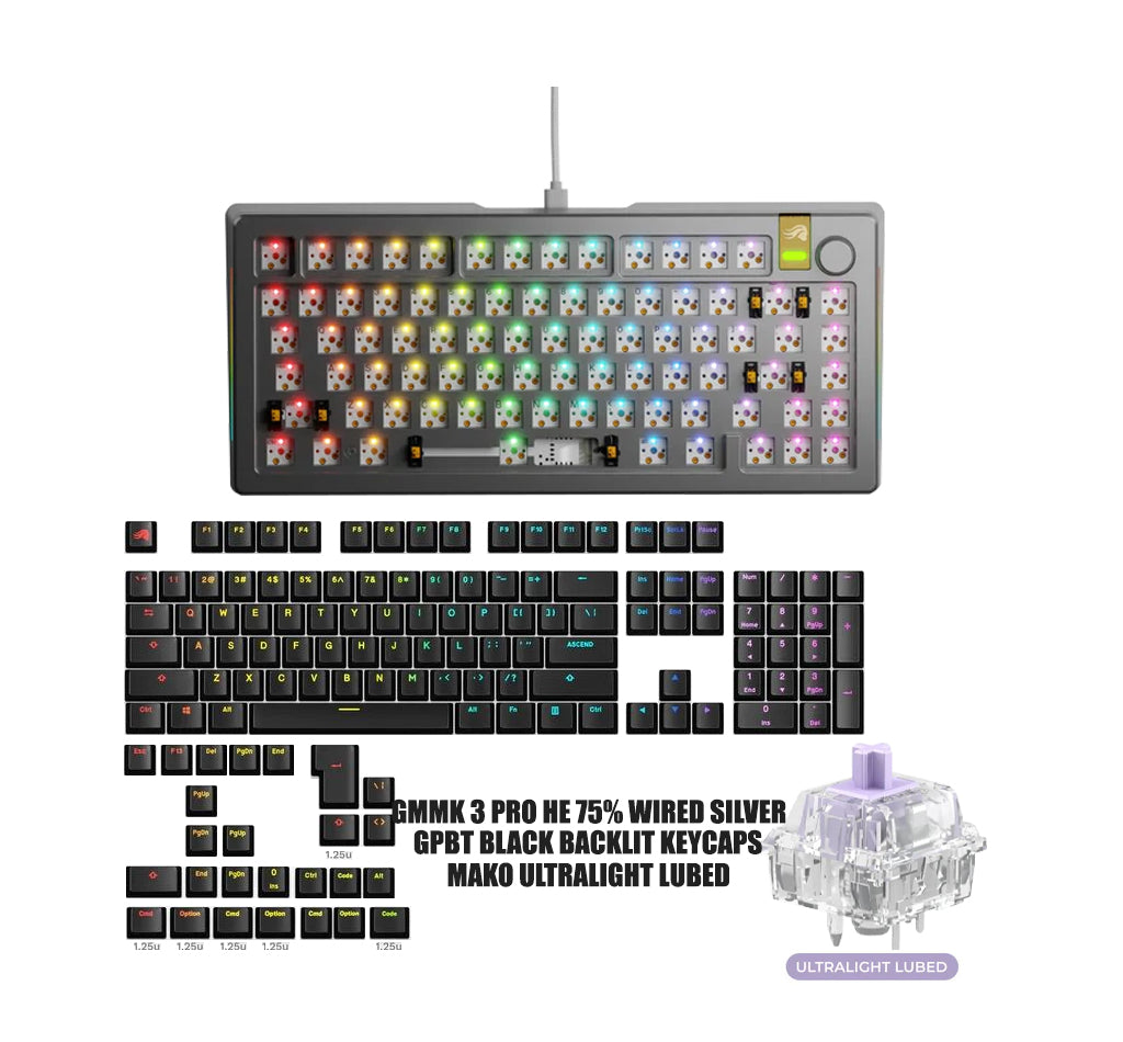 Glorious GMMK 3 PRO HE PRE-BUILT KEYBOARD
