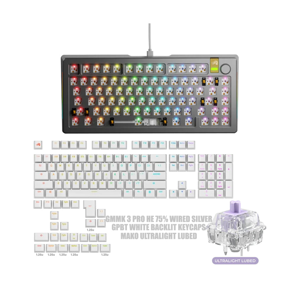 Glorious GMMK 3 PRO HE PRE-BUILT KEYBOARD