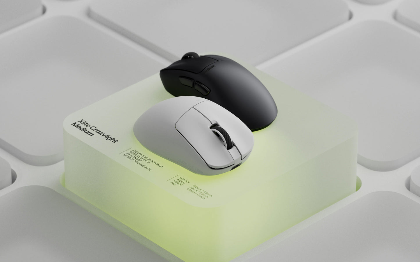 Pulsar Xlite V4 CrazyLight Medium Wireless Gaming Mouse