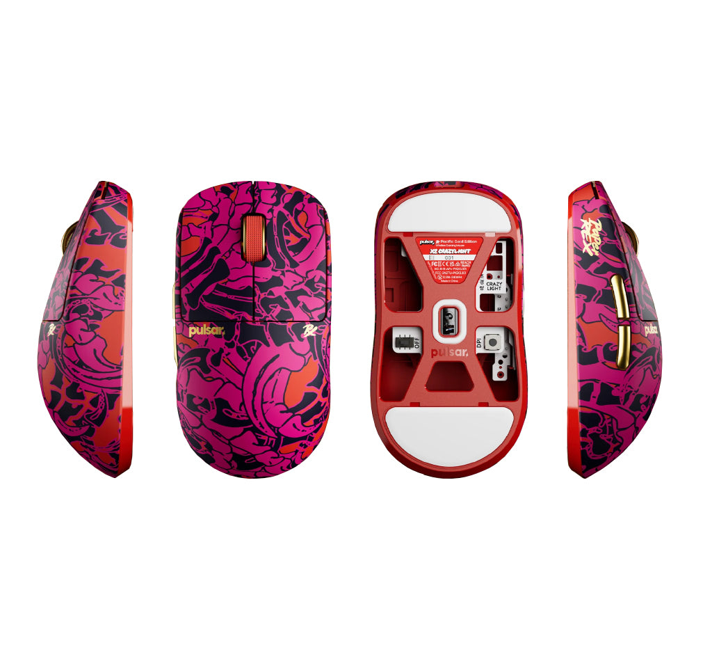 Pulsar [PRX Pacific Gold Edition] X2 CrazyLight Gaming Mouse