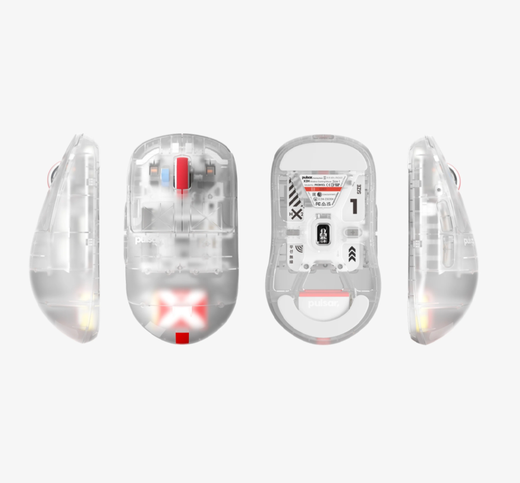 Pulsar X2H Mini Wireless Gaming Mouse [Super Clear Edition]