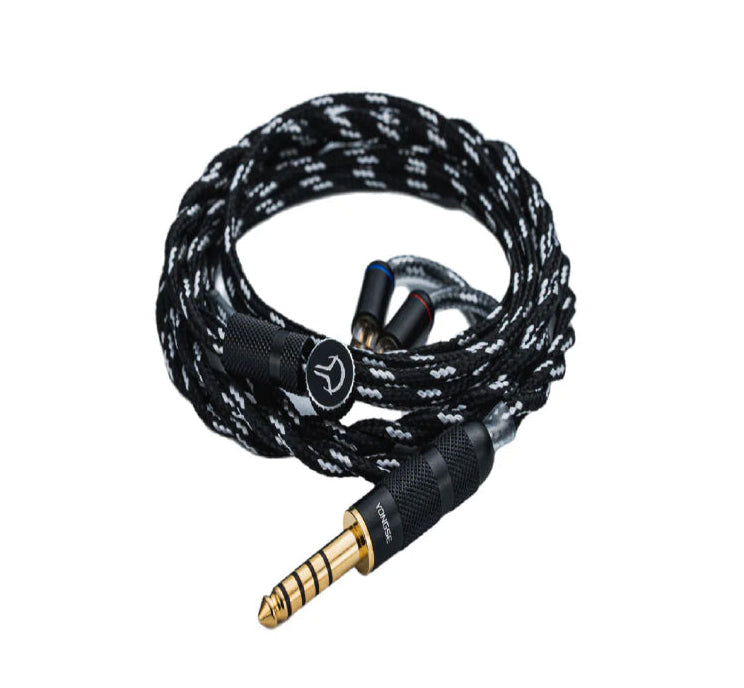 YONGSE Piano Mono-crystal Copper Earphones Upgrade Cable (3.5mm short 2pin)