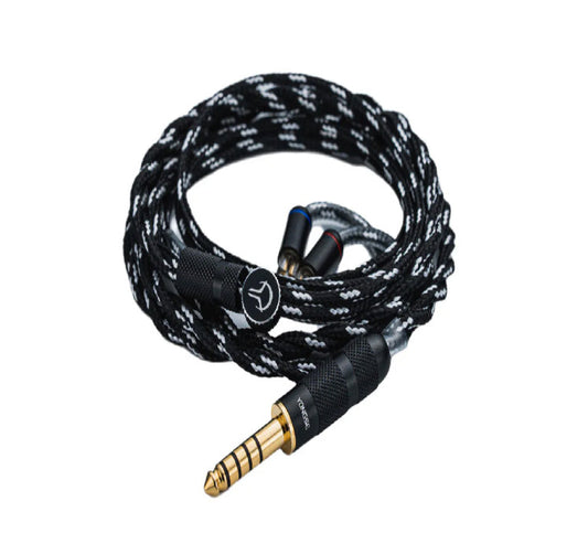 YONGSE Piano Mono-crystal Copper Earphones Upgrade Cable (3.5mm short 2pin)