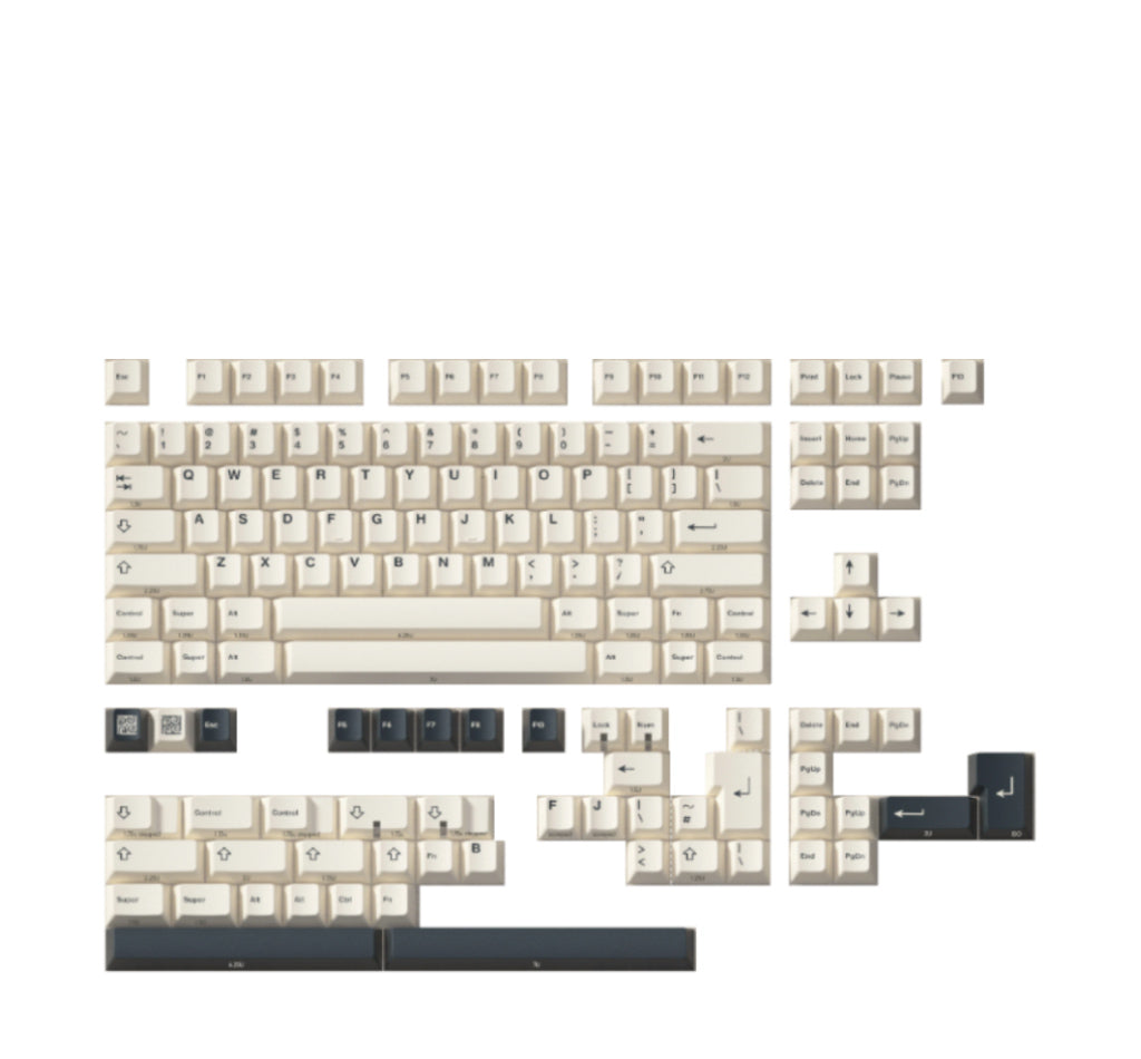 Kbdfans PBTfans Origami Keycaps (Latin Base)