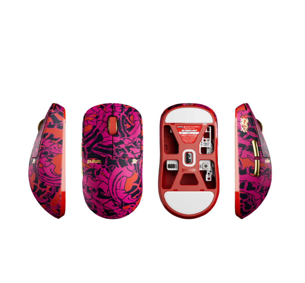 Pulsar [PRX Pacific Gold Edition] X2 CrazyLight Gaming Mouse