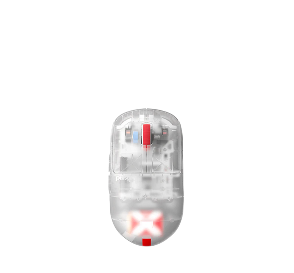 Pulsar X2H Medium Wireless Gaming Mouse [Super Clear Edition]